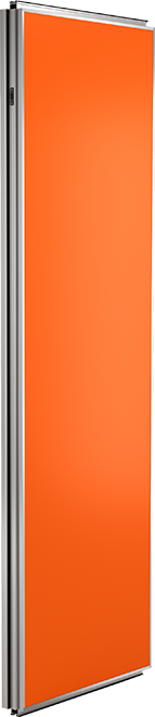 Electric folding movable partition door