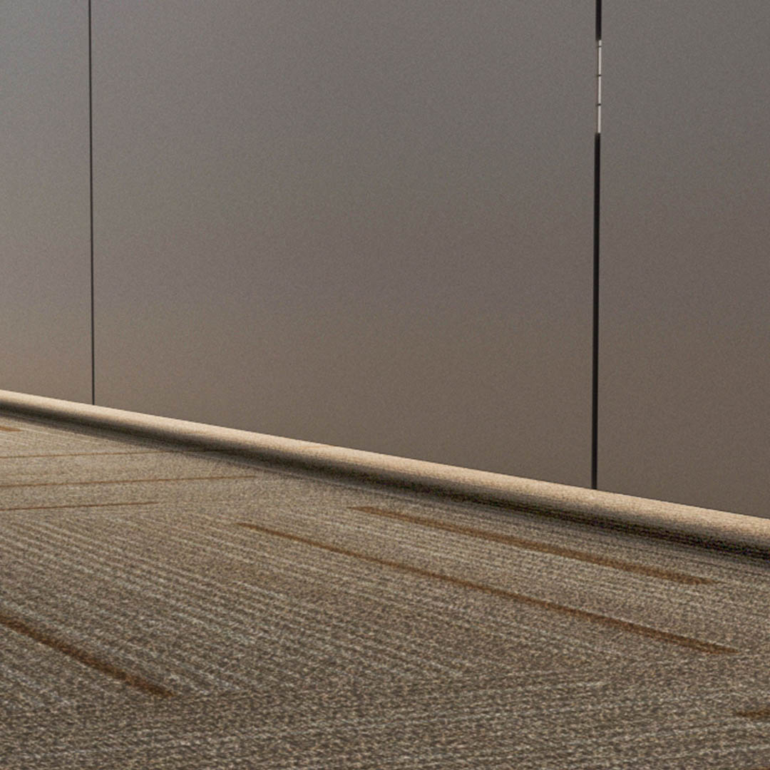 folding movable partition wall connection