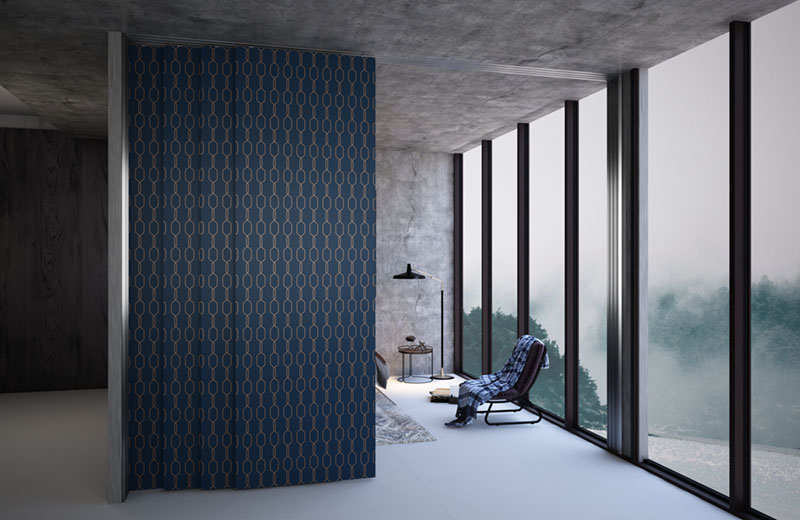 Panslide wood sliding partition wall system