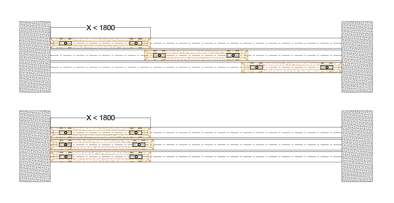 panslide wood plan horizontal detail model