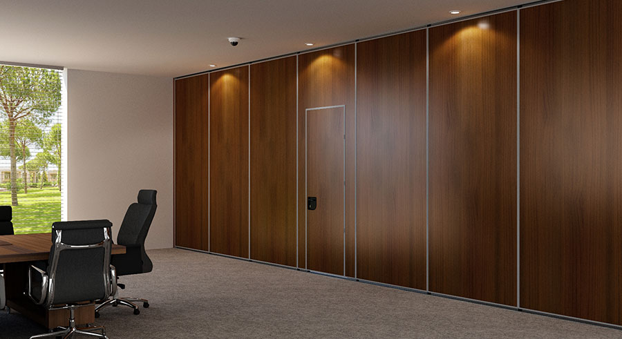 Movable partition wall sample photo