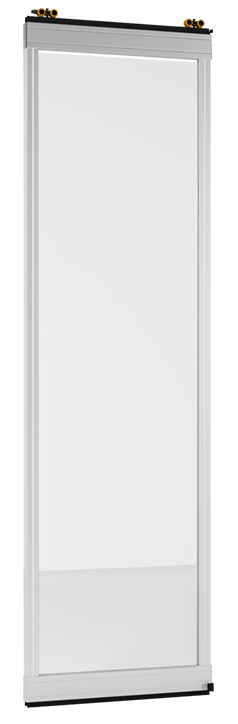 Panslide Glass Cam kayar sürme duvar sistemi marka logosu